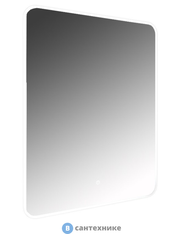 Зеркало AZARIO Esterna Raggio влагостойкое с подсветкой 600*800 (CS00079361)