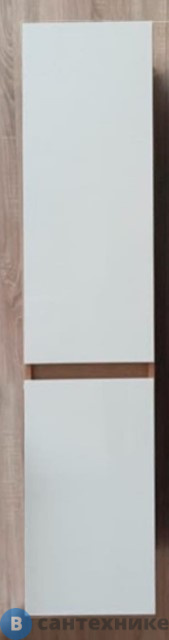 Пенал Aquanika AQB3530140RU88 подвесной BASE 140 /35х30х140/ (дуб золотой/белый)