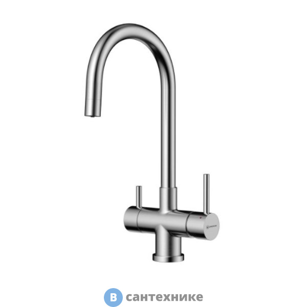 Смеситель OMOIKIRI Akita нержавеющая сталь (4994086)