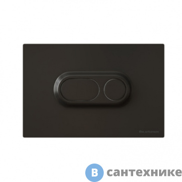 картинка Смывная клавиша ArtCeram ATELIER 702.000.17 чёрный матовый