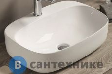 Раковина Art & MAX накладная AM-78374, белый, 585х420х150