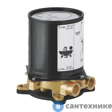 картинка Монтажный набор Grohe 45984001 для напольного смесителя, для ванны