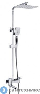 картинка Душевая стойка ROSE R2636 хром