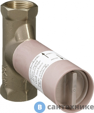 картинка Скрытая часть Hansgrohe 15973180 запорного вентиля