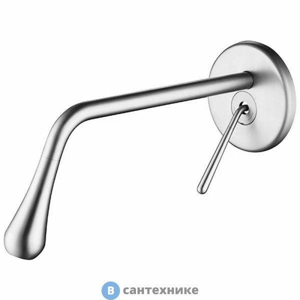 Смеситель BOCH MANN TROPFEN-BN BM8928 для раковины, матовый никель