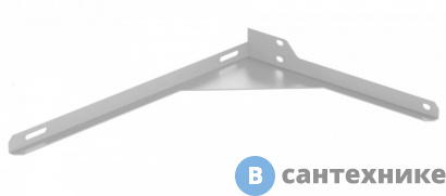 картинка Кронштейн СанТа к умывальнику над стиральной машиной универсальный боковой левый (для ум. Юпитер) (900123W)