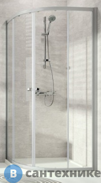 картинка Душевое ограждение Huppe Alpha 2 A20605.087.321 (1000х1000х1900)