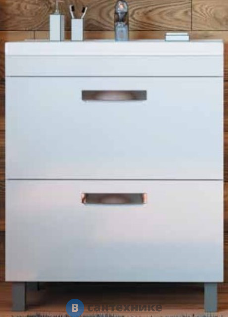 Тумба под раковину VIGO Plaza 2-600 (под ум Фостер) (tn.PLA.FOS.60.2Y)