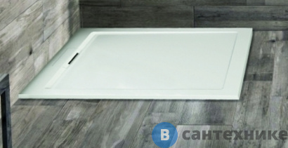 картинка Душевой поддон WELTWASSER WW TR TRS100 1000х1000х35 мм +сифон