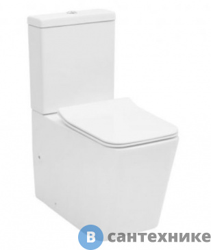 картинка Чаша Aquanet TAVR-C1 с сидением Soft Close -SLIMSEAT для унитаза напольного с Rimless (203346)