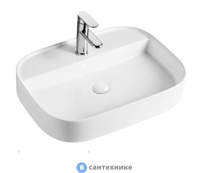 Раковина WELTWASSER ELBACH 2205 подвесная (610х450х120)