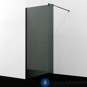 картинка Душевая перегородка WasserKRAFT Rur 30W46MB-TG 1100х2000 мм