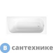 Ванна Bette Form 2020 180х80, с системой антишум, антислип SENSE, белый (2950-000 AD, AS), без ножек и сифона
