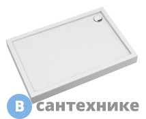 Душевой поддон Omnires CAMDEN прямоугольный 90x100 см (CAMDEN90/100/PBP), без сифона