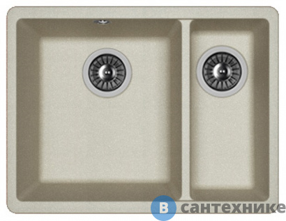 картинка Кухонная мойка FLORENTINA Вега 335/160, грей FS (22.325.D0510.305)