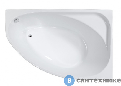 картинка Ванна акриловая Vagnerplast HAPI 170*110 (VPBA170HAP3PX-04)