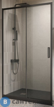 картинка Душевая дверь BelBagno LUCE-BF-1-120-C-NERO