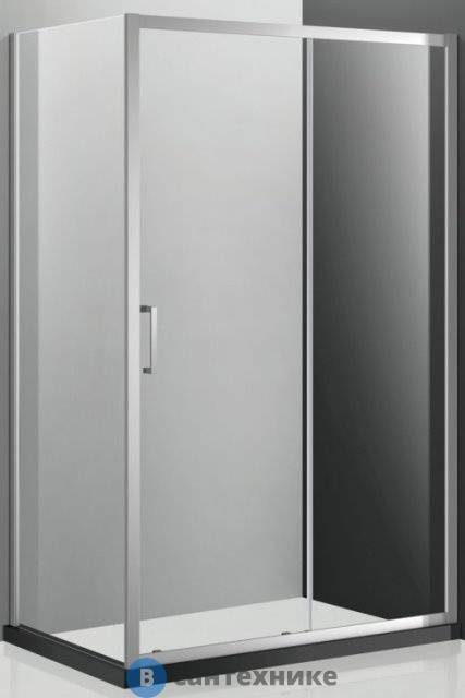 Душевой уголок Cezares MOLVENO-AH-11-130/80-C-Cr-IV 1300x800x1950, без поддона