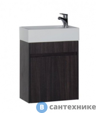 картинка Тумба под раковину Aquanet Лидс 50 эвкалипт мистери (182744)