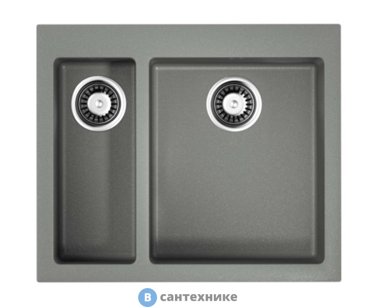Кухонная мойка OMOIKIRI Bosen 59-2-GR grey (4993558)