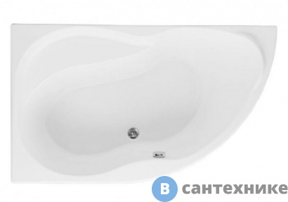 картинка Акриловая ванна Aquanet GRACIOSA 150*90 L к/с28 (205325)