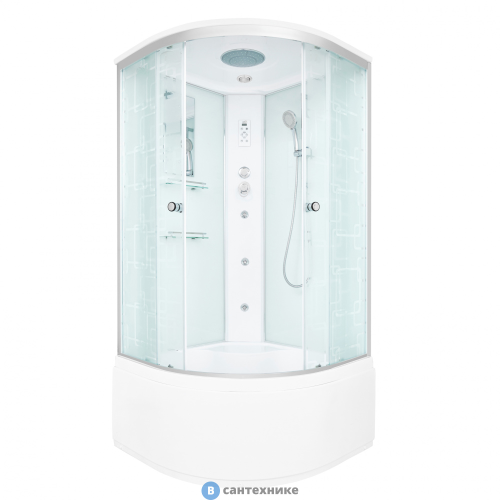 Душевая кабина DTO EM4510 с гидромассажем и электрикой