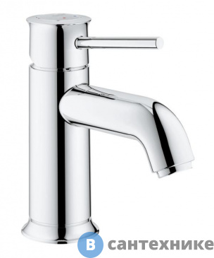 картинка Смеситель Grohe BauClassic 23162000 для раковины, гл. корпус