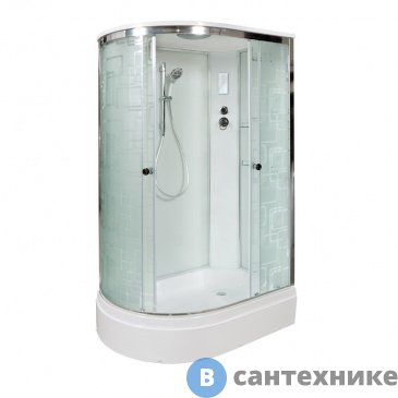 картинка Душевая кабина DTO EM2712R с электрикой