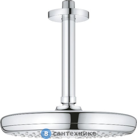 Верхний душ Grohe 26414000 TEMPESTA 210 с потолочным кронштейном /14,2 / (хром)