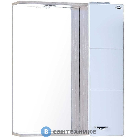 Шкаф-зеркало Onika СТИЛЬ 58.01 Пр. /580х166х716/ (205833)