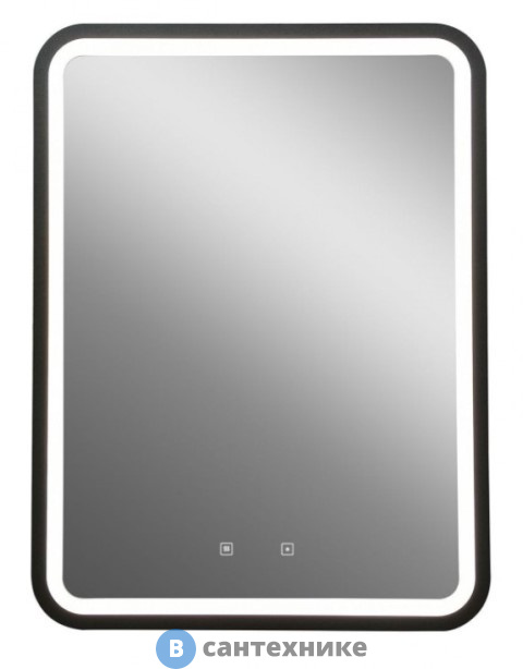 Зеркало Art & MAX Genova 600x800 с подсветкой и функцией антизапотевания (AM-Gen-600-800-DS-F-H)