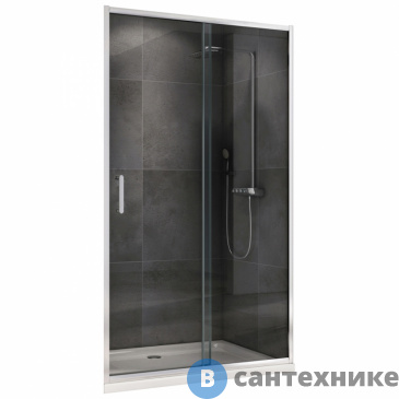 картинка Душевая дверь ABBER Schwarzer Diamant AG301205 120х190