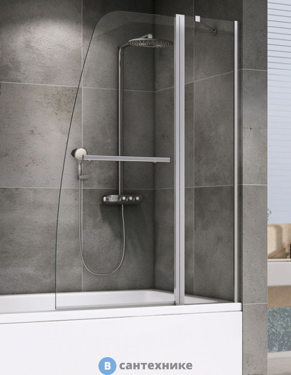 Шторка на ванну ABBER Ewiges Wasser AG50100 100*140