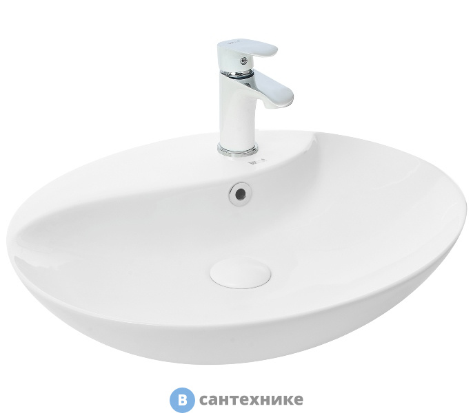 Раковина WELTWASSER ELBACH 1147 накладная (550х460х125)