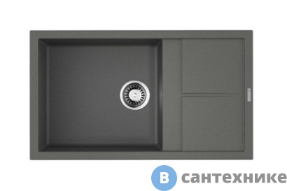 картинка Кухонная мойка OMOIKIRI Sumi 86-PL платина (4993651)