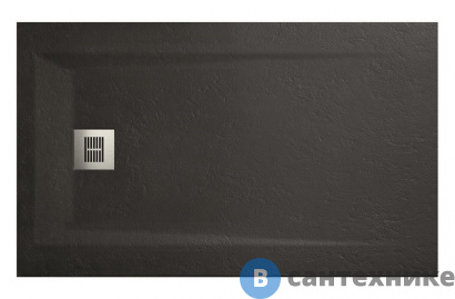 картинка Душевой поддон Sanitana ROCKS SP3014В0384100560 1200х900 черный