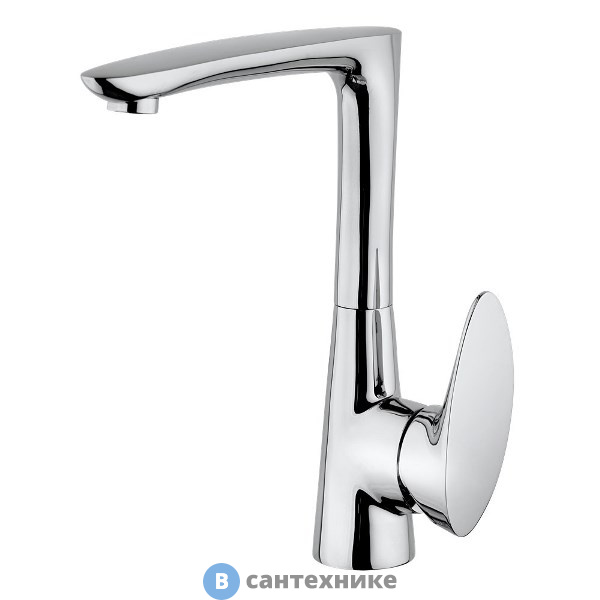 Смеситель Paini VRCR572KM Verona для кухни, высокий, с повор.изливом, хром