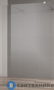 картинка Душевая перегородка Cezares LIBERTA-L-2-120-C-Cr с возможностью двустороннего входа 1200x1950 мм