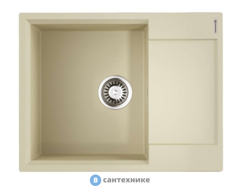 Кухонная мойка OMOIKIRI Daisen-65-BE ваниль (4993678)
