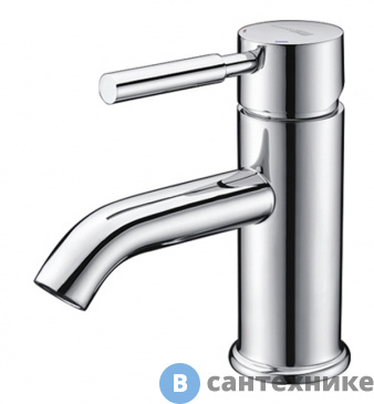 картинка Смеситель WasserKRAFT Main 4105 для раковины латунь, хромоникелевое покрытие