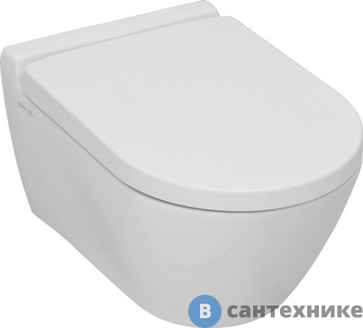 картинка Унитаз подвесной SEREL SMART с сиденьем-микролифт (SM25+BETA)