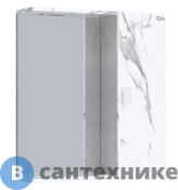 Шкаф-зеркало Onika МАРБЛ 65.00 мрамор/камень бетонный универсальный (206545)