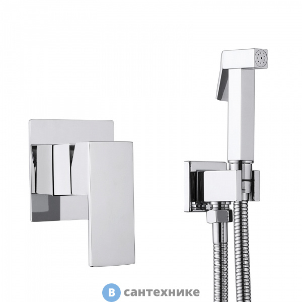 Смеситель ABBER Daheim AF8225 с гигиеническим душем, хром