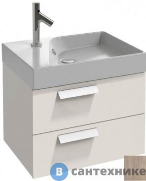 картинка Тумба под раковину Jacob Delafon RYTHMIK EB1301-E10 квебекский дуб (59,5х45х42,4)