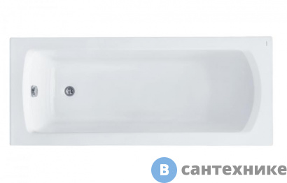 картинка Ванна акриловая Santek Монако 150х70 (1WH111976), без каркаса и сифона