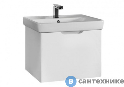 картинка Тумба под раковину Dreja Tiny 50, белая (99.0901)