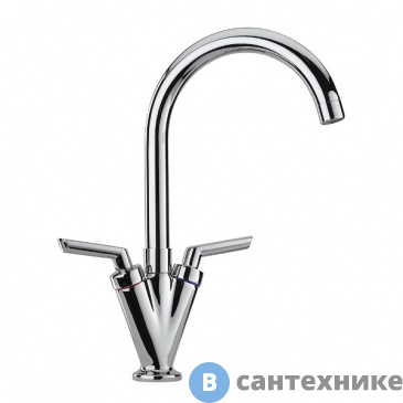 картинка Смеситель Paini 64CR572NPKM Neptune для кухни, хром