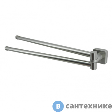 картинка Держатель WasserKRAFT Rhin K-8731 полотенец двойной