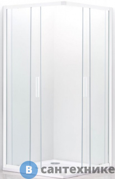картинка Душевой уголок Cezares RELAX-AH-2-120/80-P-Bi (1200х800х1850) без поддона