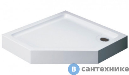 картинка Душевой поддон Black&White P-10H (1000x1000x135)